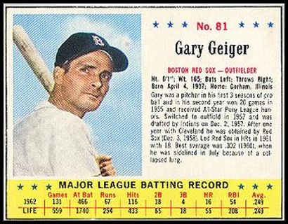 81 Gary Geiger